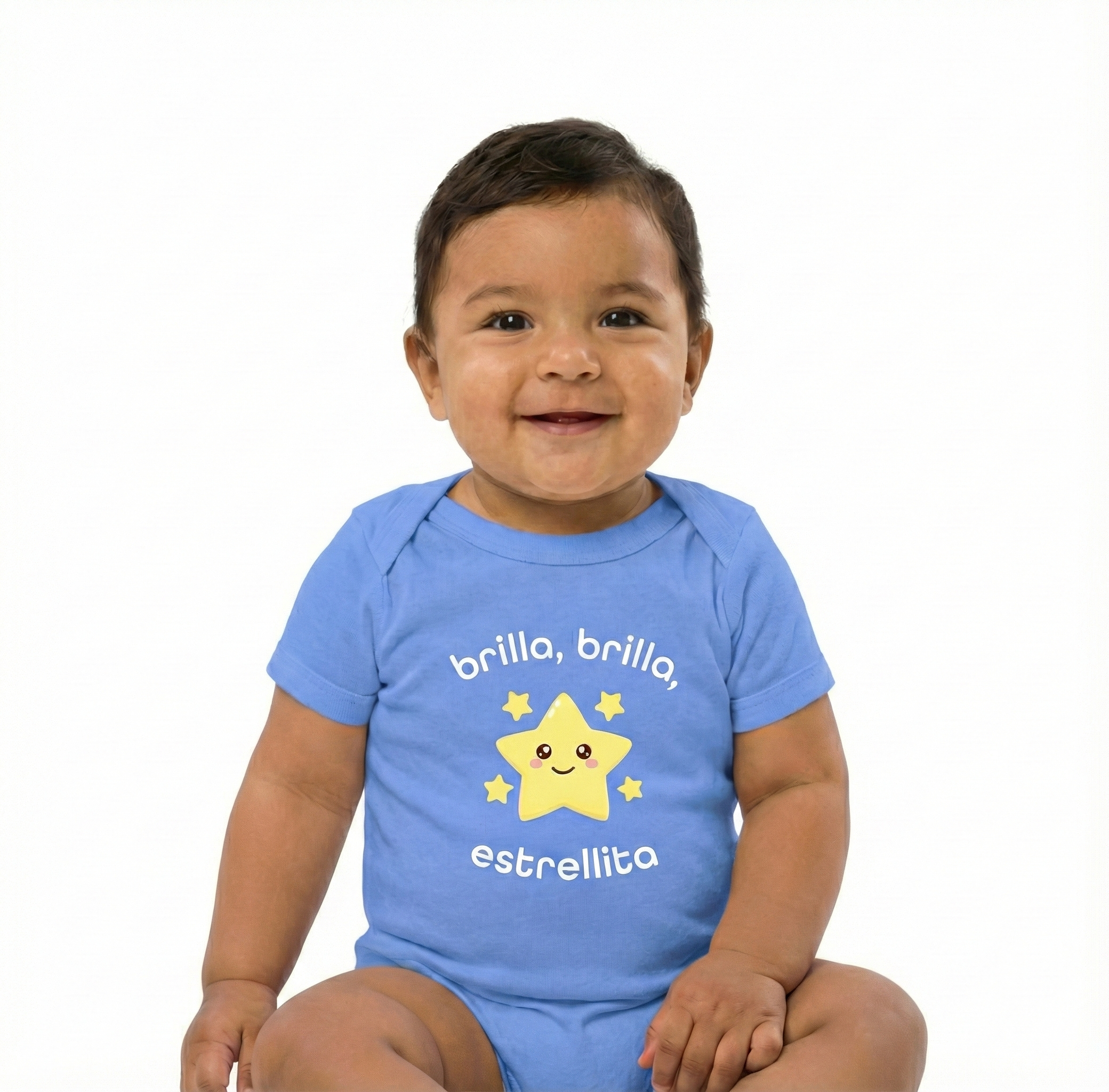 Brilla Brilla Estrellita Bodysuit | Spanish Star One-Piece | Mundo Littles